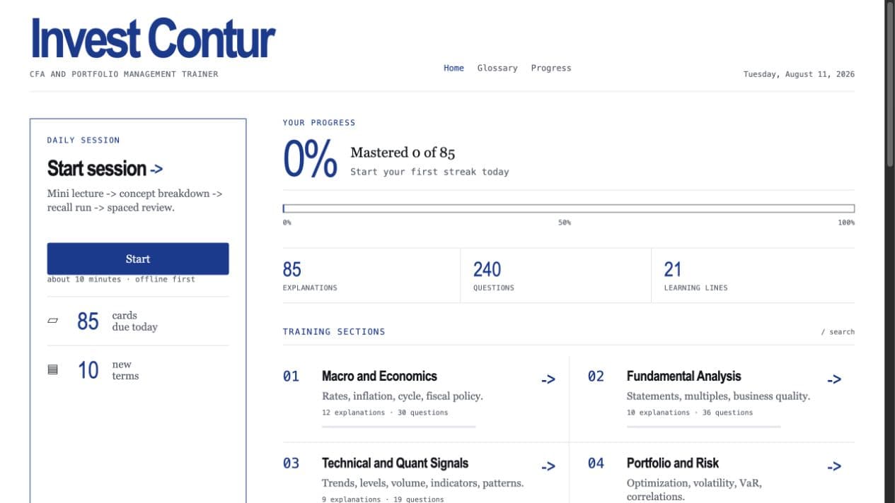 צילום מסך מתוך Invest Contur